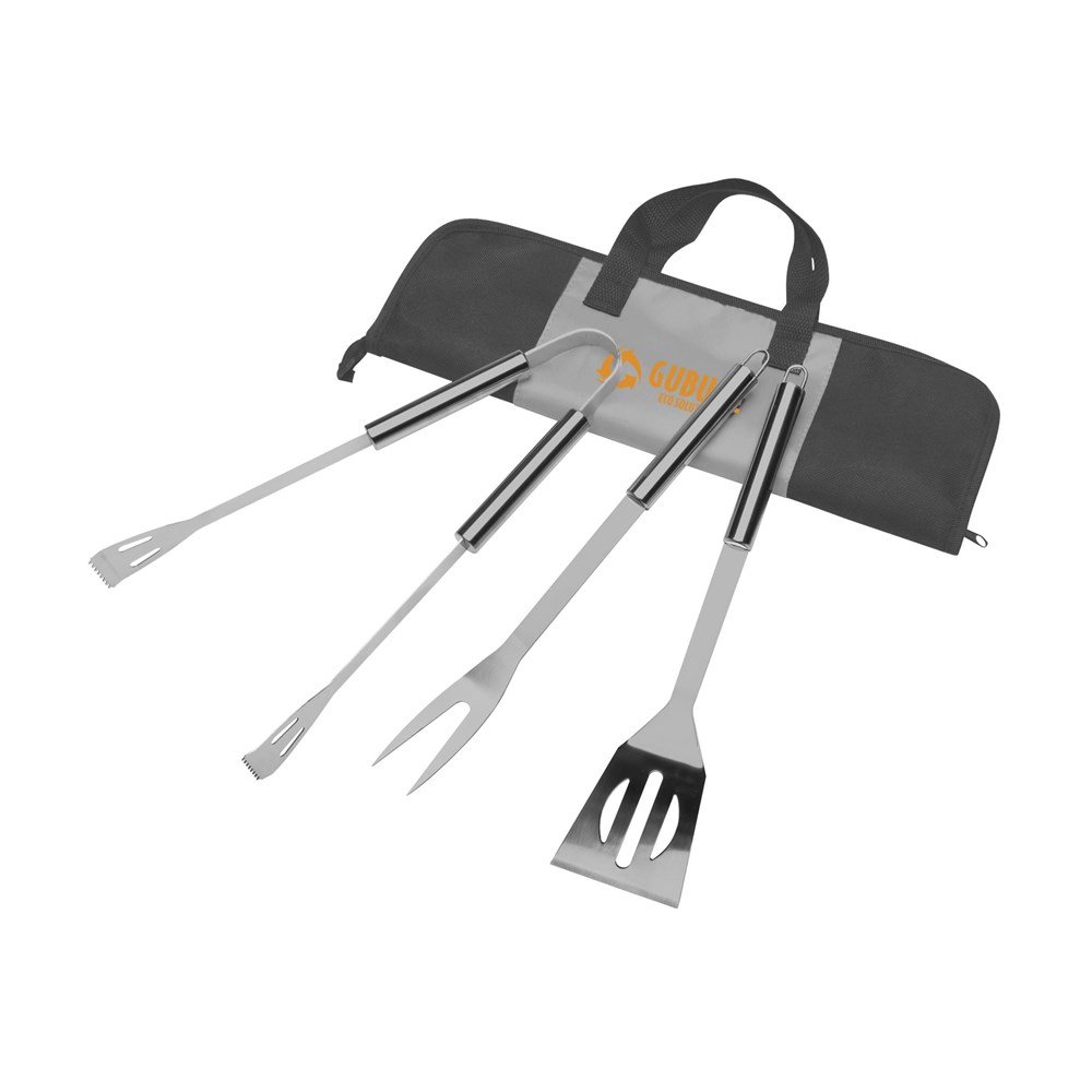 BBQ-Kit barbecueset - lichtgrijs