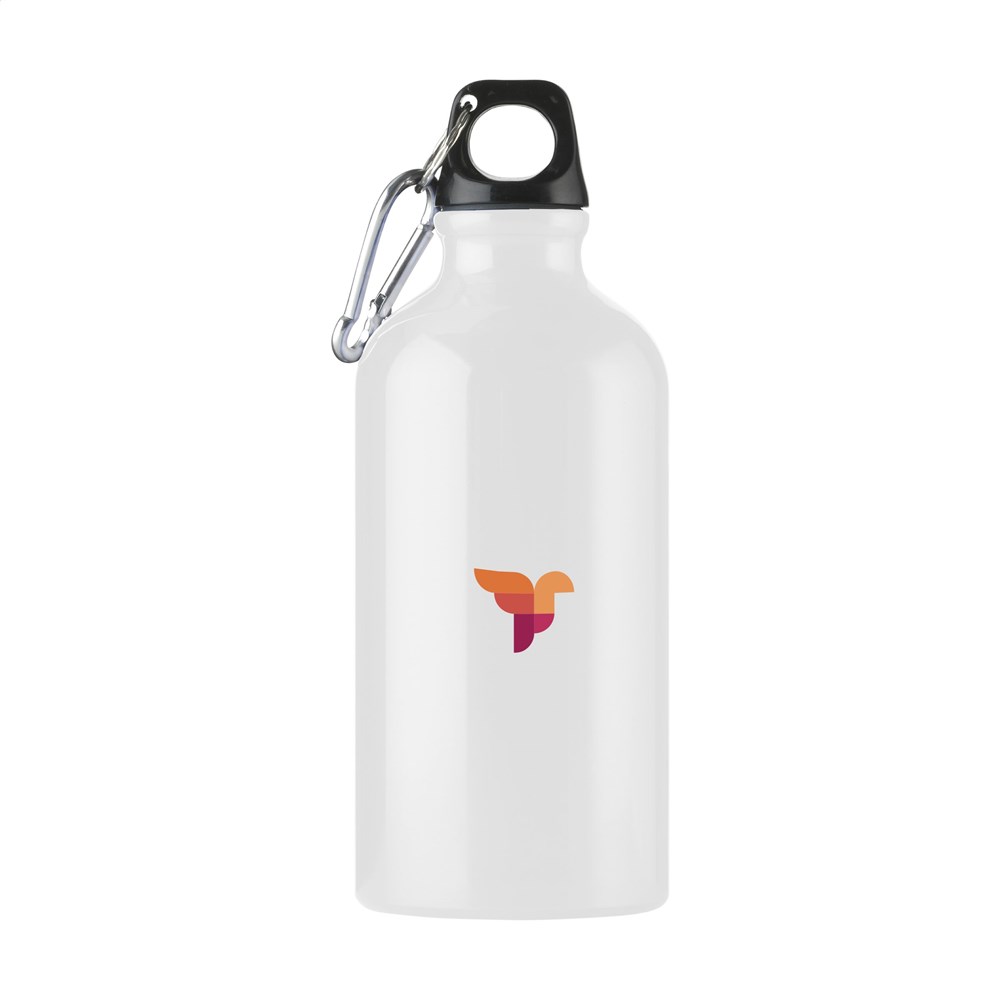 AluMini GRS Recycled 500 ml waterfles - wit